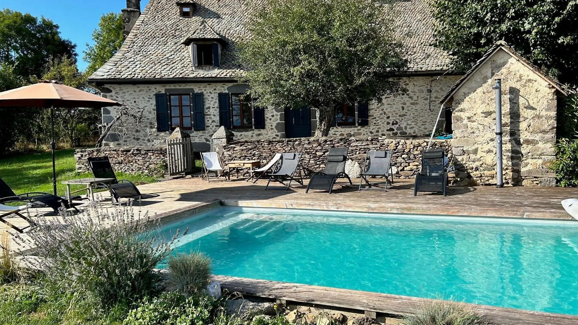 Maison Typique Auvergnate, Piscine Et Four A Pain Saint-Christophe-Les-Gorges Holiday home